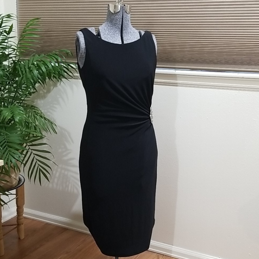 LAUREN. Ralph Lauren Dress, Black, Size 6